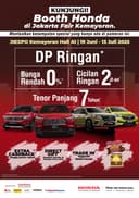 Honda Hadir di Jakarta Fair Kemayoran.