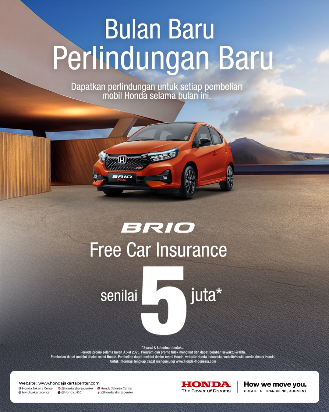 Perlindungan Ekstra Untuk New Honda Brio